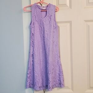 Btween Lavender Lace Dress Size 8